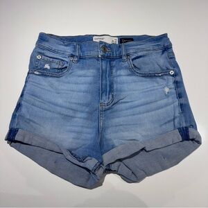 🛍️4 for 20$ / Garage Retro High Waist Denim Shorts / Blue / 7